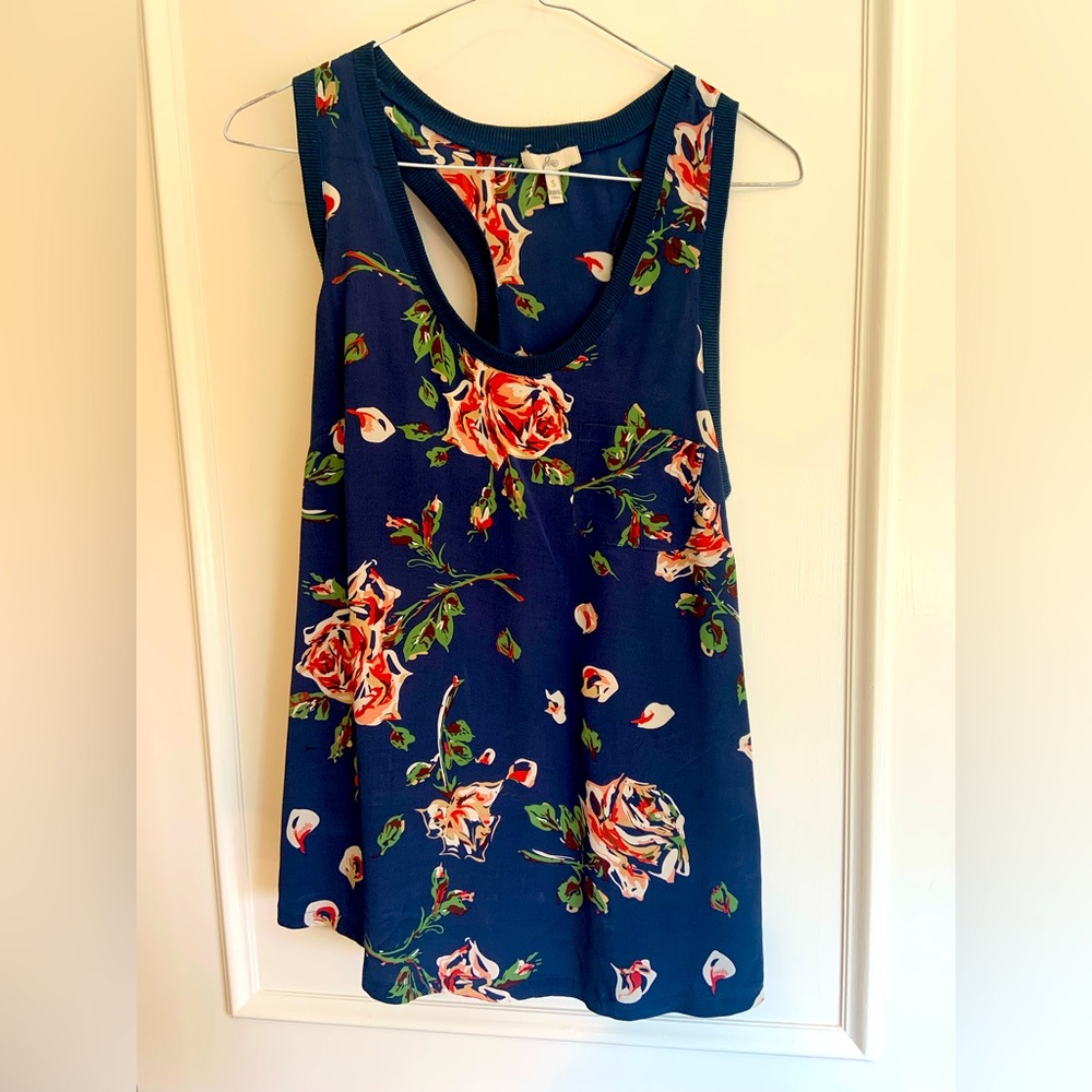JOIE Rose-printed Blouse
